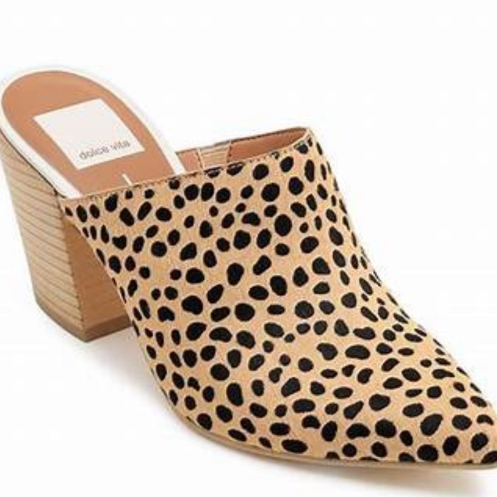 Dolce Vita Angela Leopard Mule